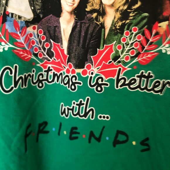 Friends Christmas graphic t-shirt sz 2XL - Picture 5 of 7
